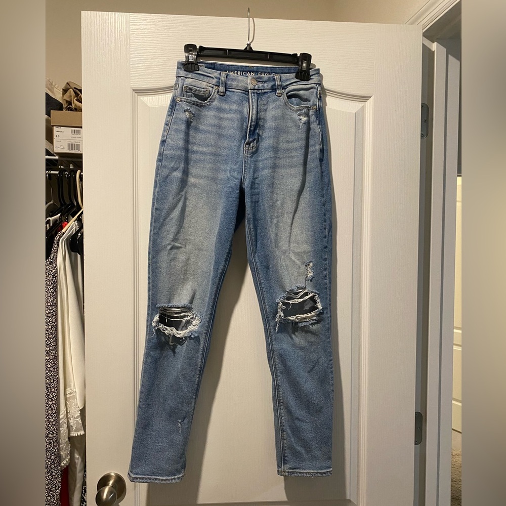 Abercrombie Like Curve Love Mom Jeans